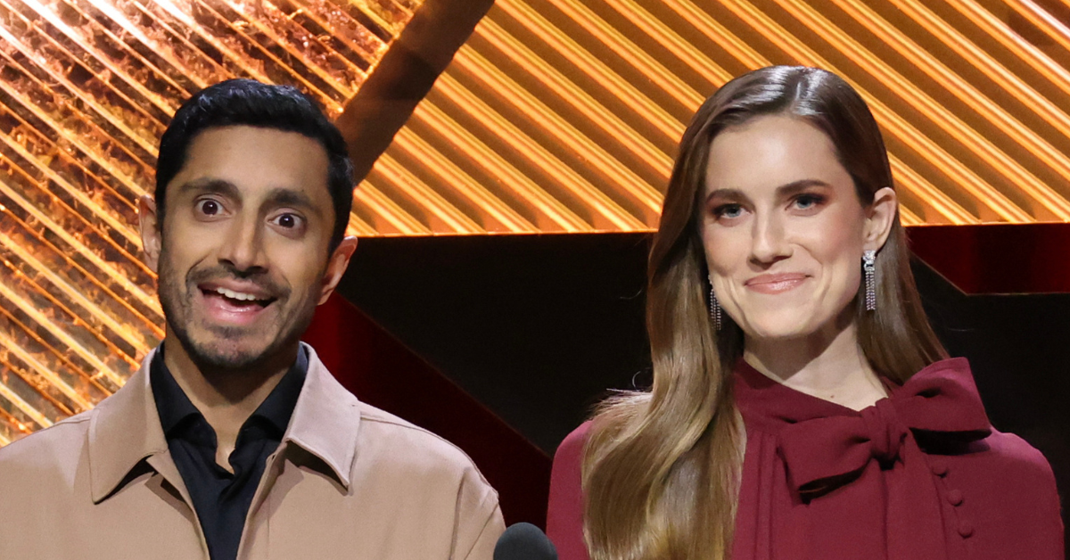 Riz Ahmed and Allison Williams