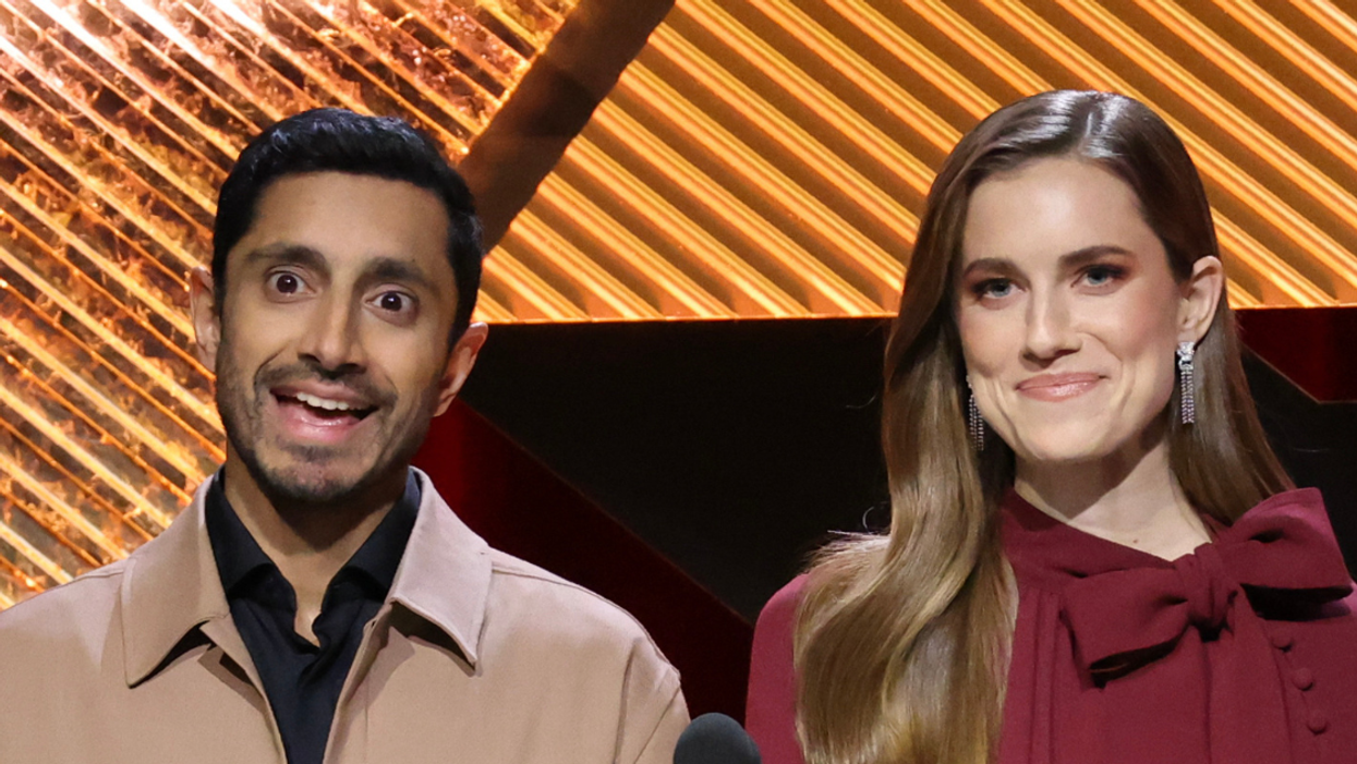 Riz Ahmed and Allison Williams
