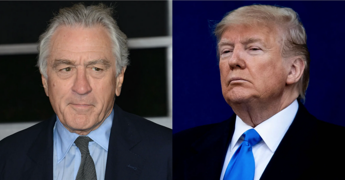 Robert DeNiro; Donald Trump