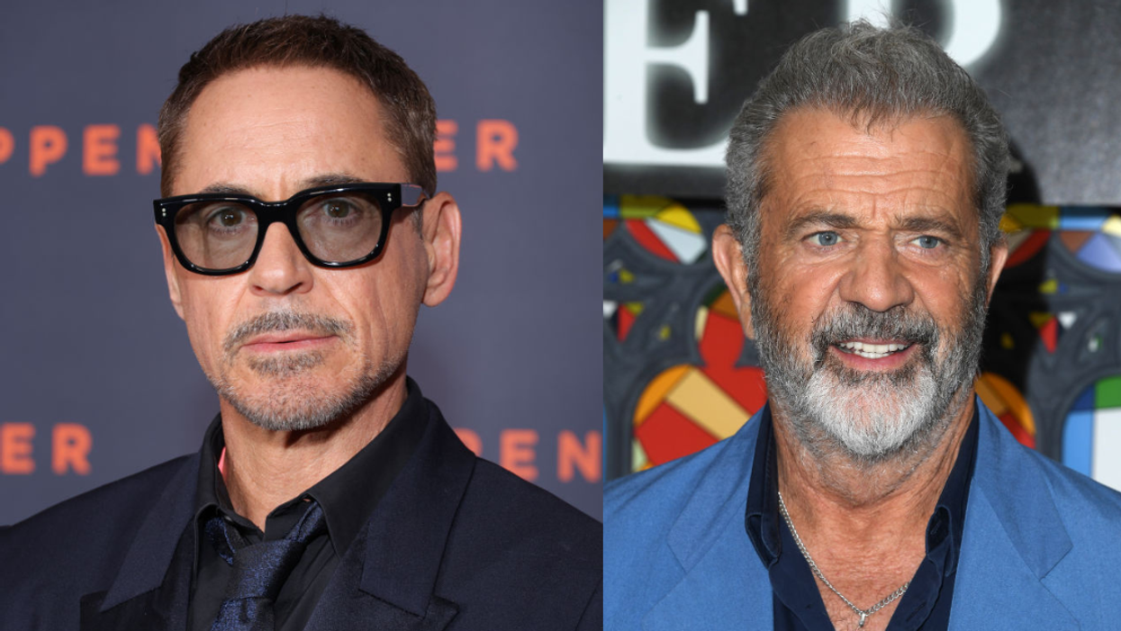 Robert Downey Jr.; Mel Gibson
