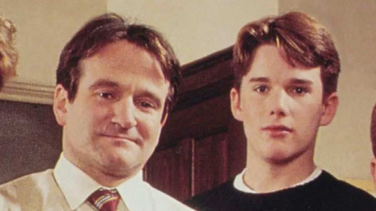 Robin Williams and Ethan Hawke