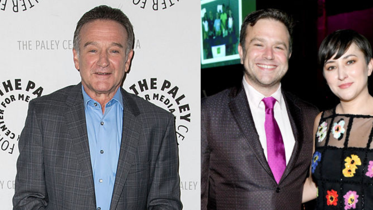 Robin Williams; Zak and Zelda Williams
