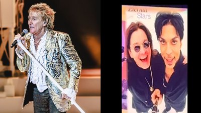 Rod Stewart; Ozzy Osbourne and Prince