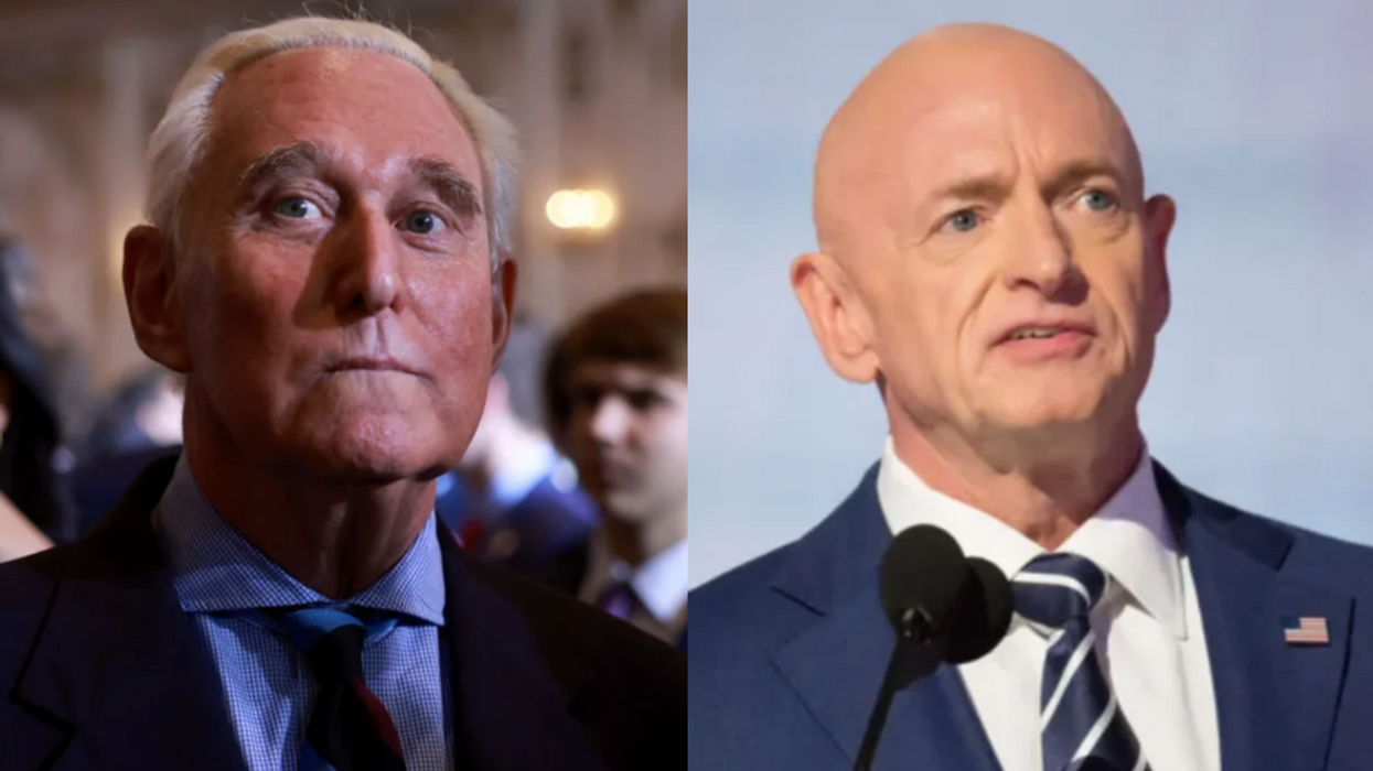 Roger Stone; Mark Kelly