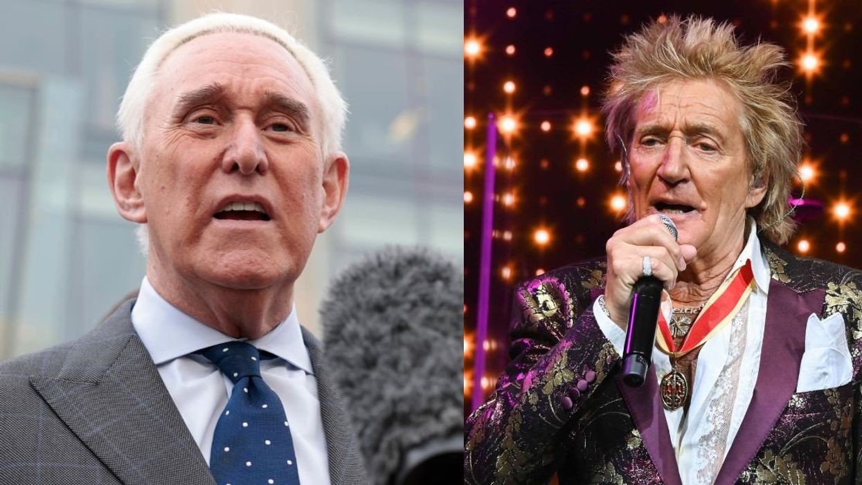 Roger Stone; Rod Stewart