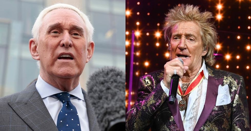 Roger Stone; Rod Stewart