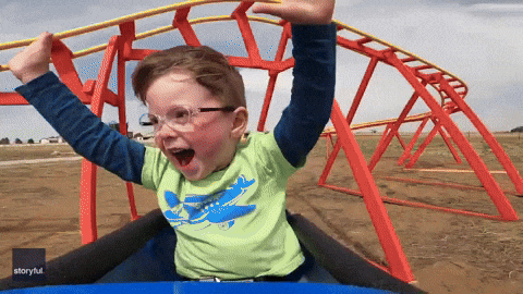 rollercoaster GIF by Storyful