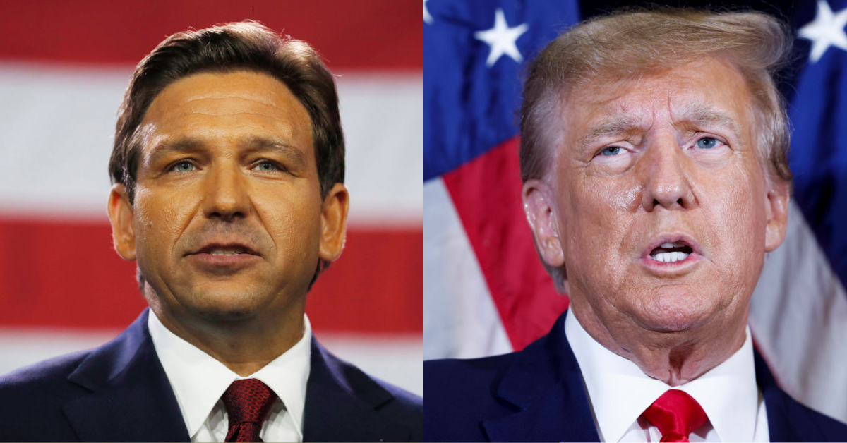 Ron DeSantis; Donald Trump