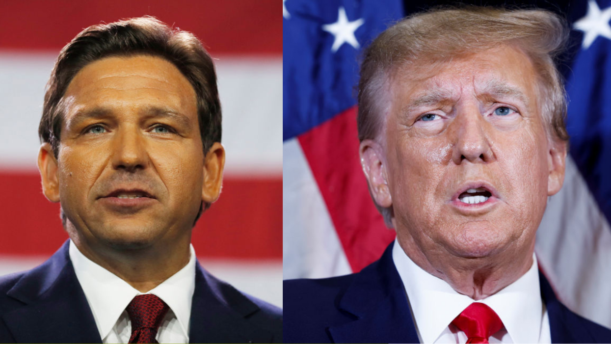 Ron DeSantis; Donald Trump