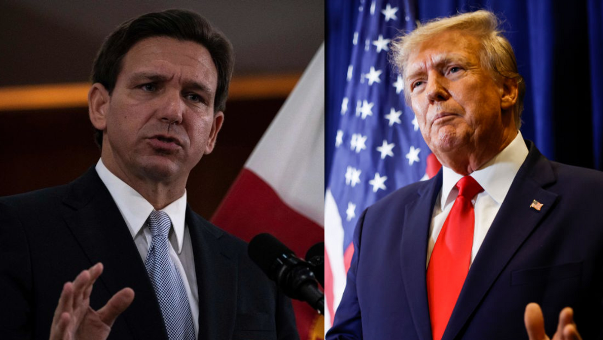 Ron DeSantis; Donald Trump