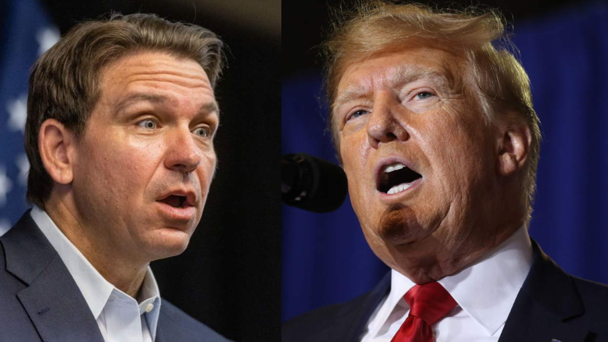 Ron DeSantis; Donald Trump
