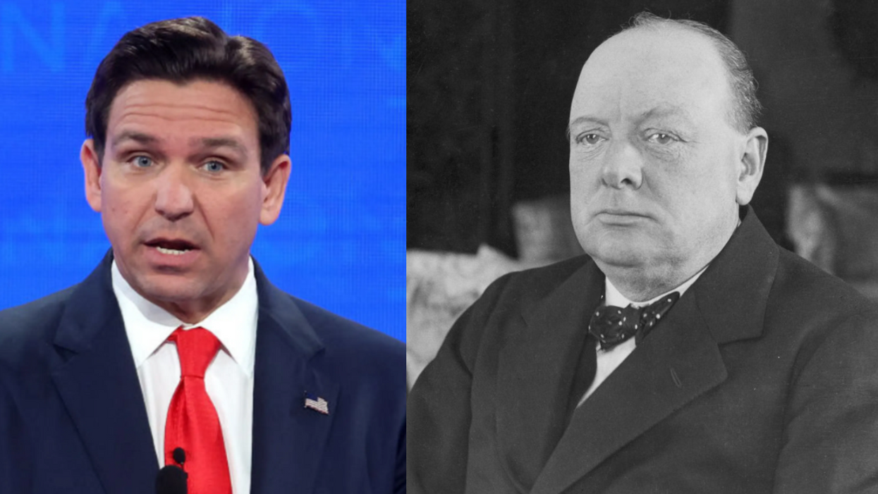 Ron DeSantis; Winston Churchill