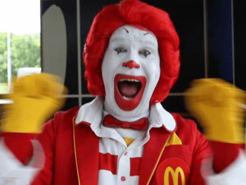 Ronald McDonald GIF
