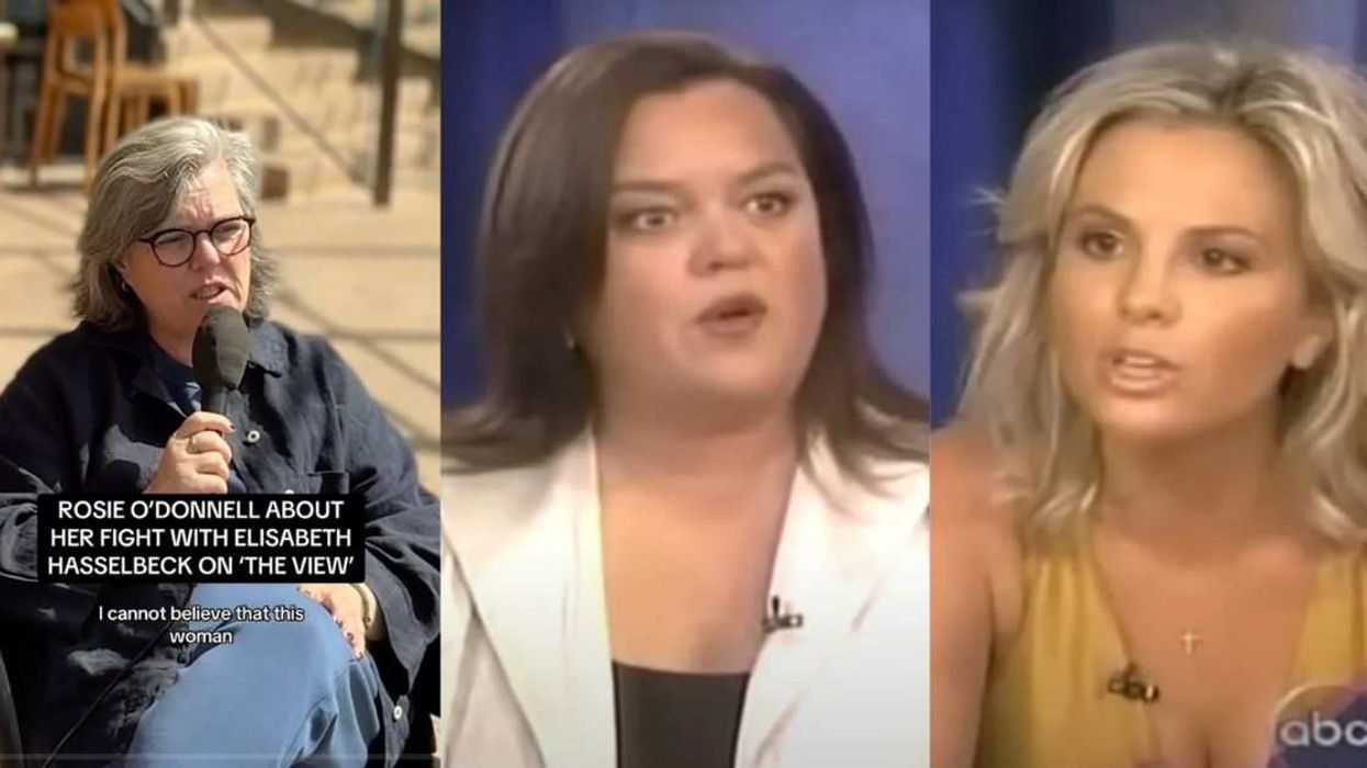Rosie O'Donnell; Elisabeth Hasselbeck
