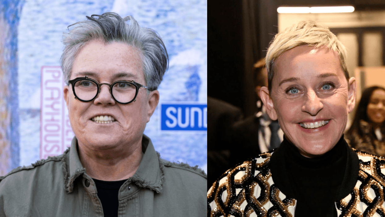 Rosie O'Donnell; Ellen DeGeneres