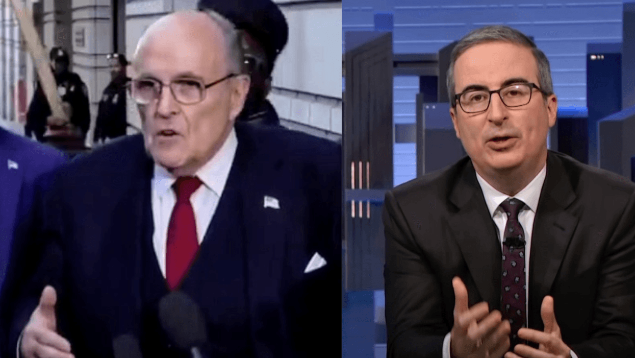 Rudy Giuliani; John Oliver