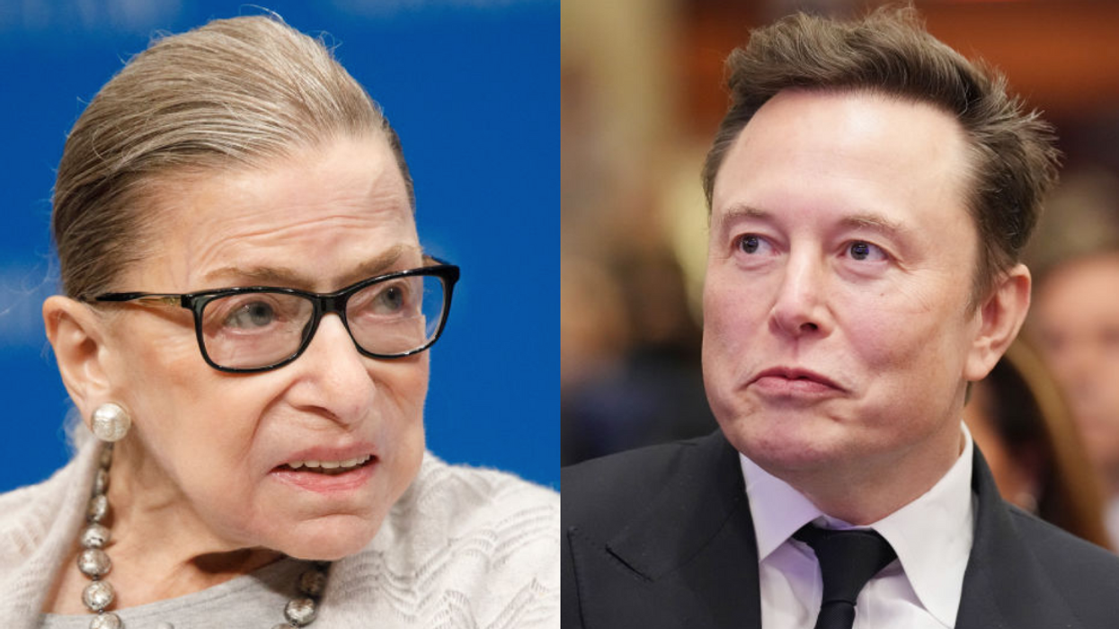 Ruth Bader Ginsburg; Elon Musk