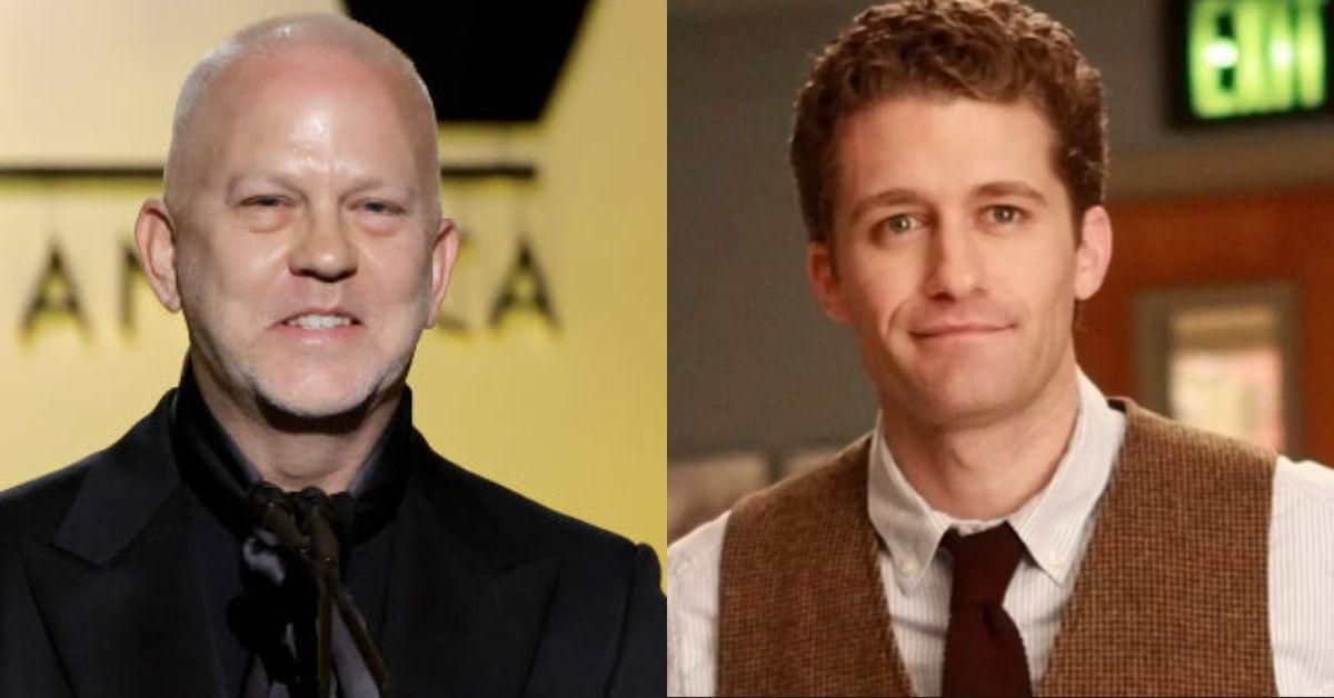 Ryan Murphy; Matthew Morrison as "Glee" character Will Schuester