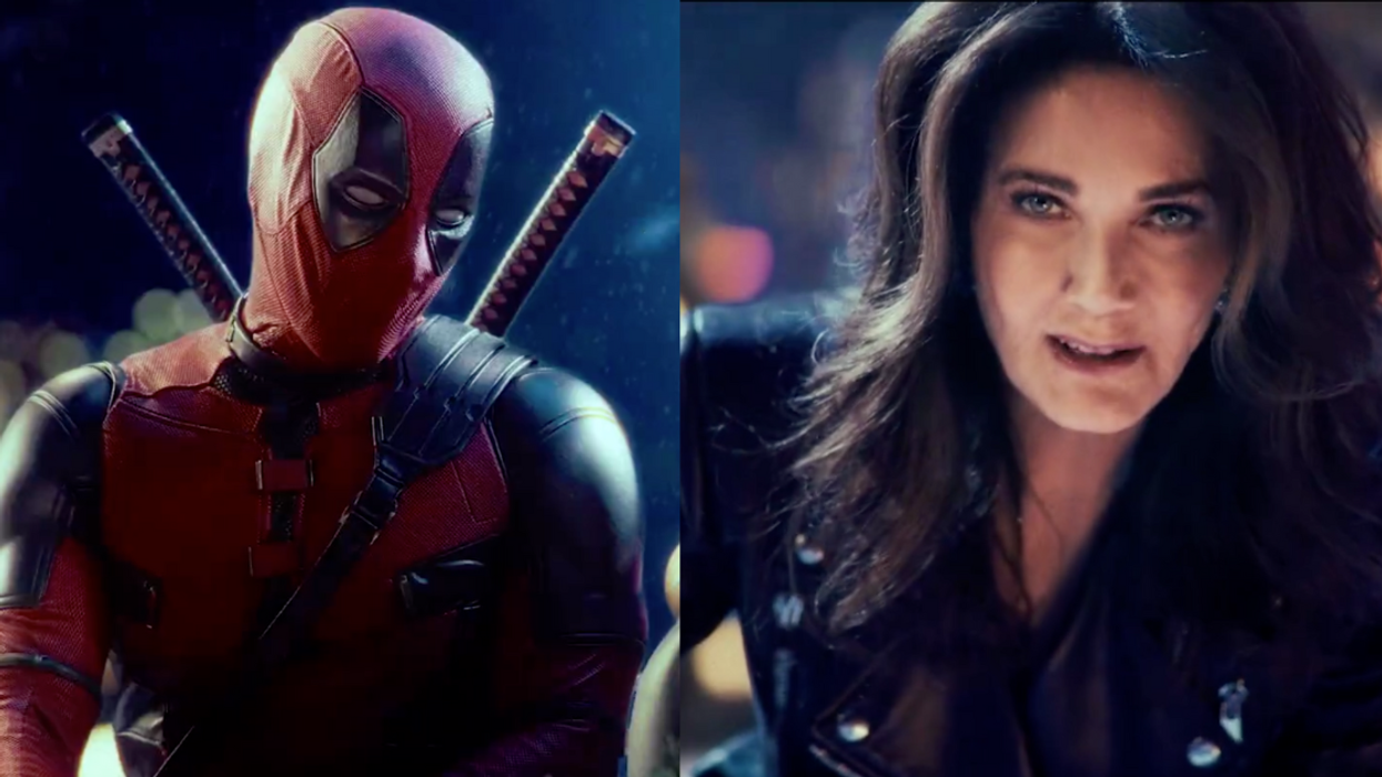 Ryan Reynolds as Deadpool; Lynda Carter