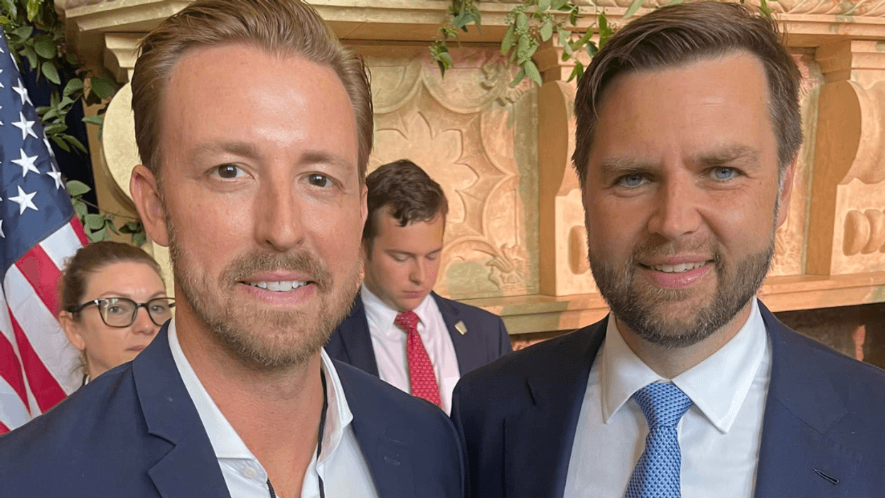Ryan White and J.D. Vance
