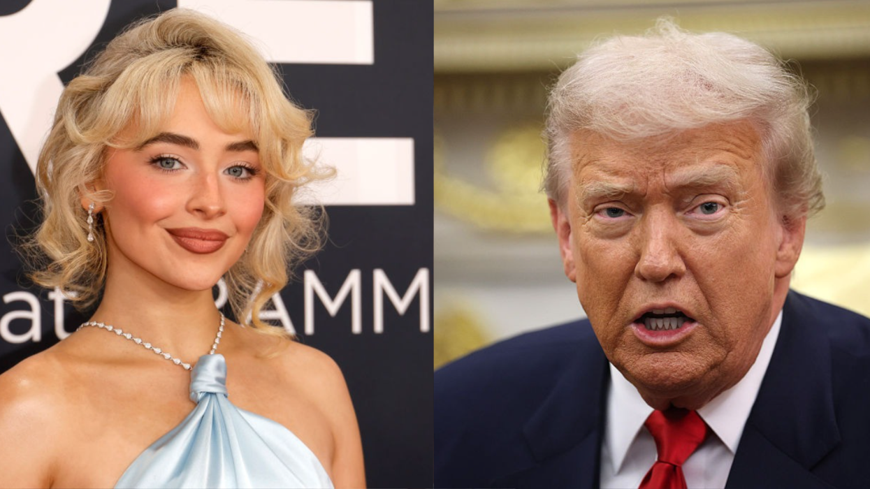 Sabrina Carpenter; Donald Trump