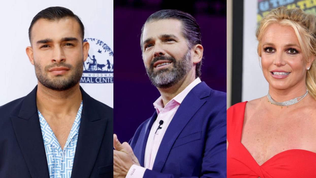 Sam Asghari; Donald Trump, Jr., Britney Spears