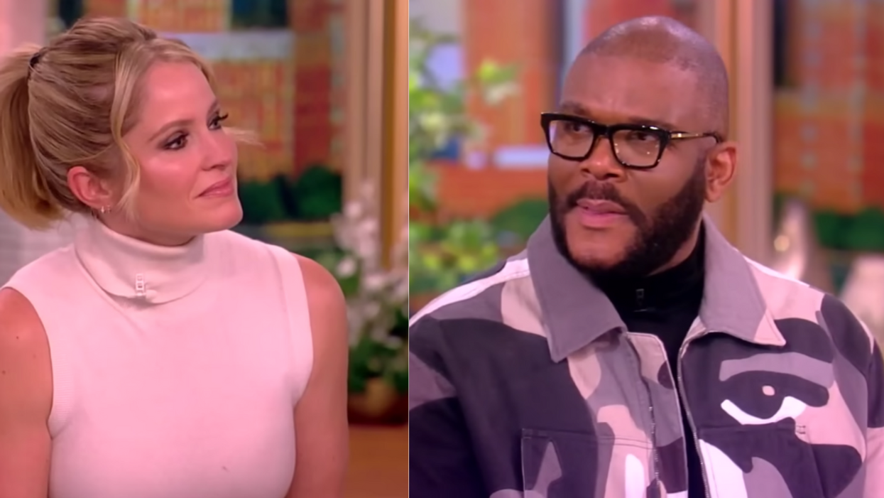 Sara Haines; Tyler Perry