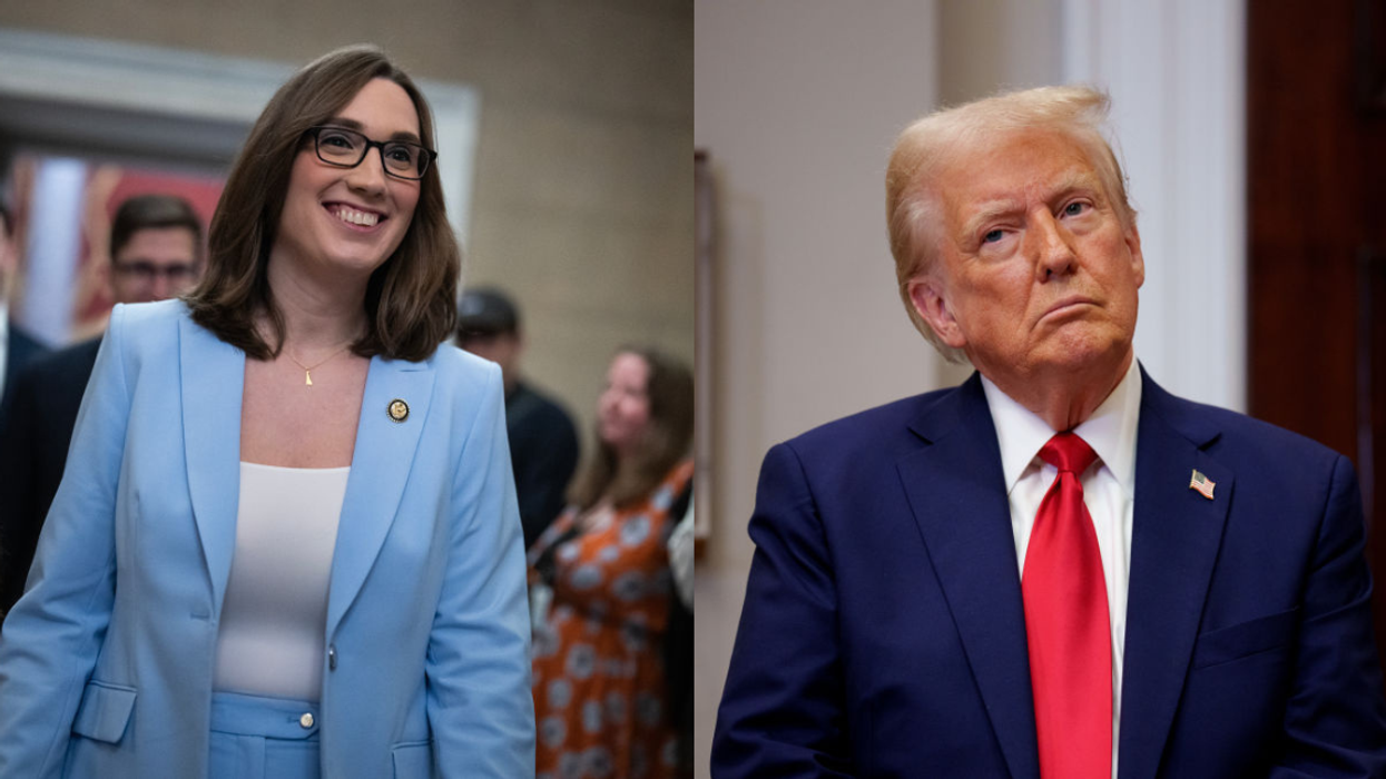 Sarah McBride; Donald Trump