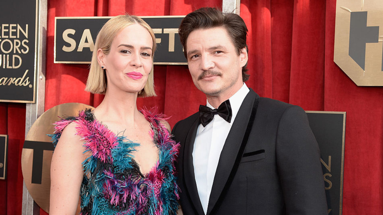 Sarah Paulson and Pedro Pascal