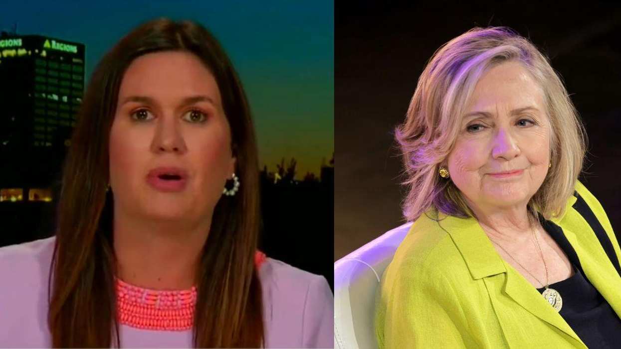 Sarah Sanders; Hillary Clinton