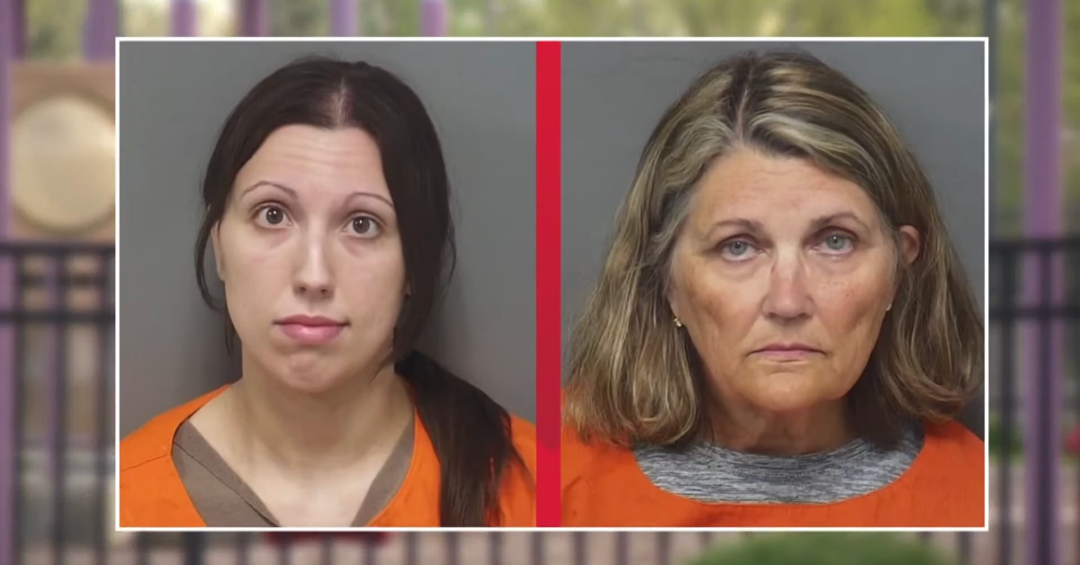 Sarah Seymour and Debra Kanipe mugshots