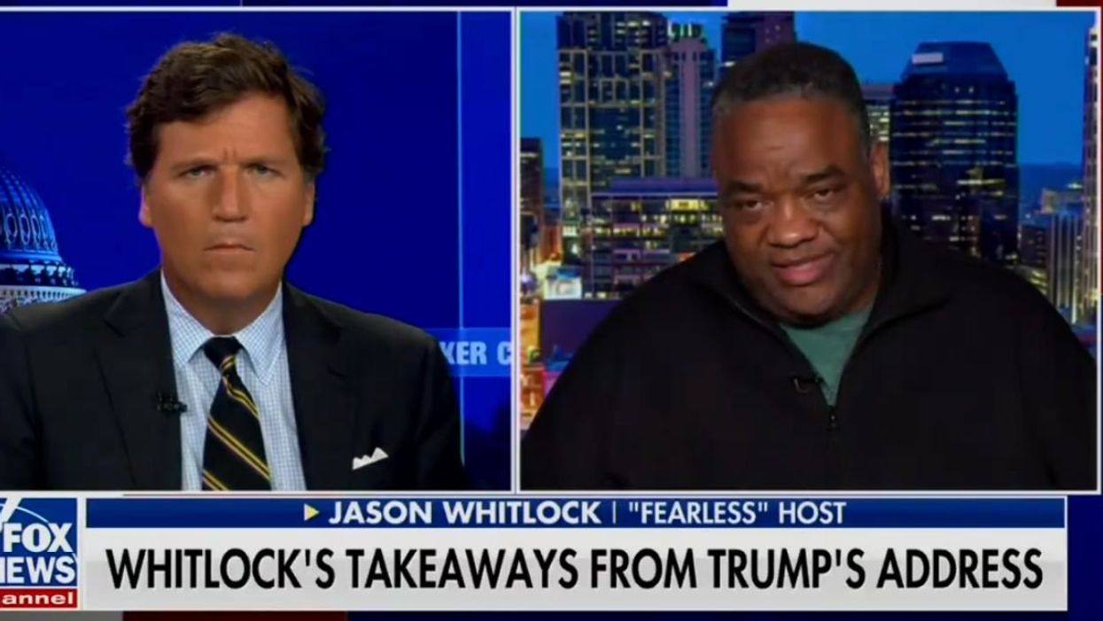 Screenshot from Jason Whitlock's "Fox News" appearance