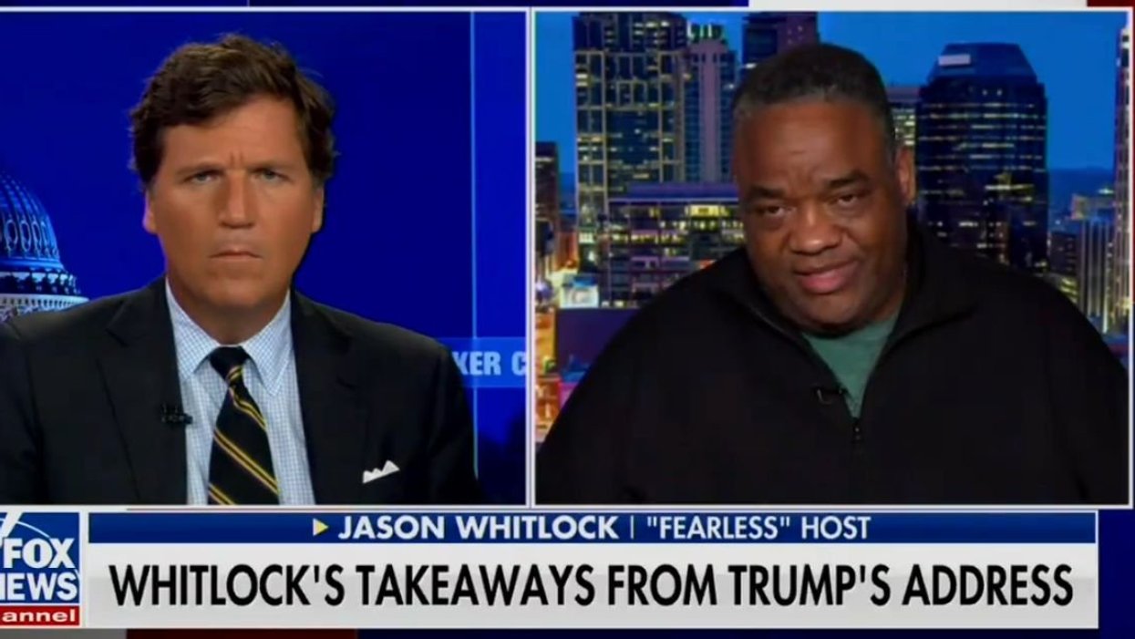 Screenshot from Jason Whitlock's "Fox News" appearance