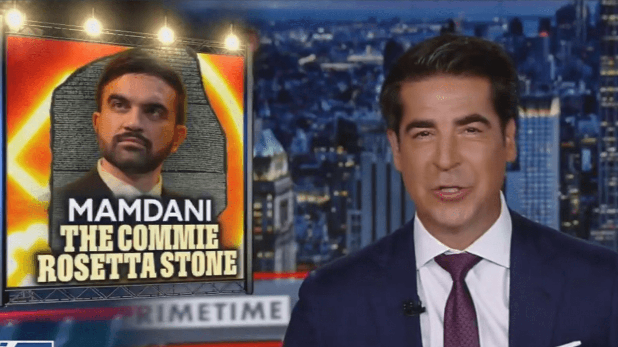 screenshot from "Jesse Watters Primetime"