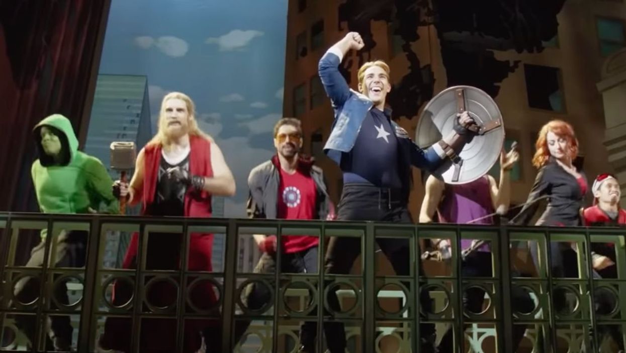Screenshot from "Rogers: the Musical"