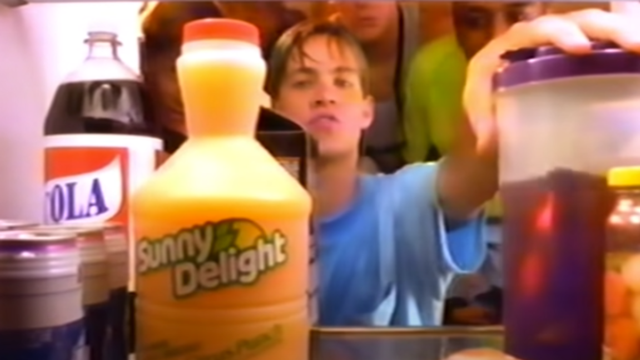 Screenshot from SunnyD Commercial