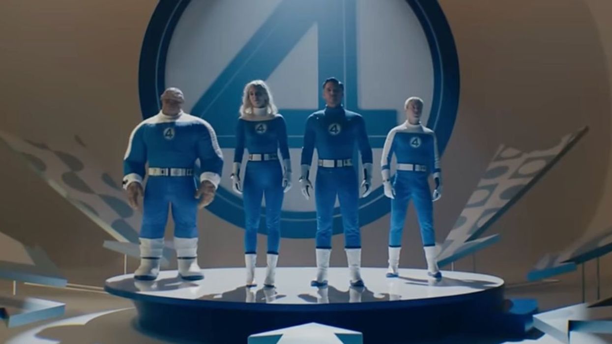 Screenshot from 'The Fantastic Four: First Steps' trailer