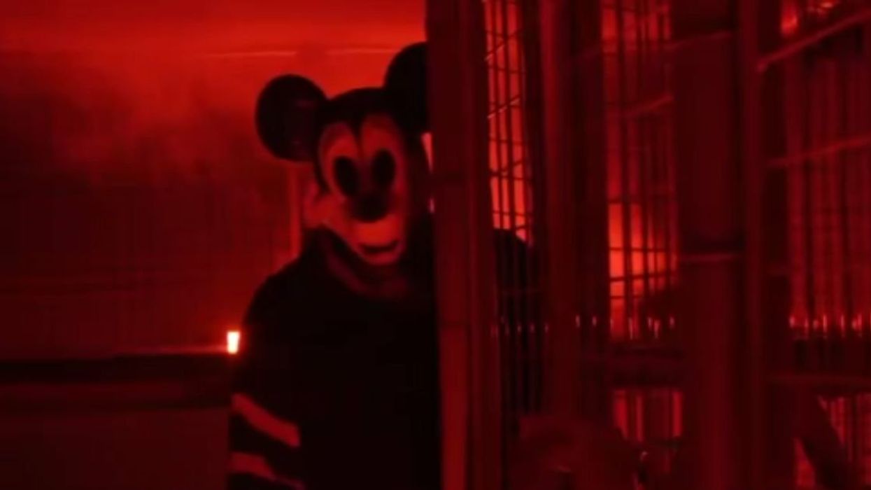 Screenshot from the "Mickey's Mouse Trap" trailer