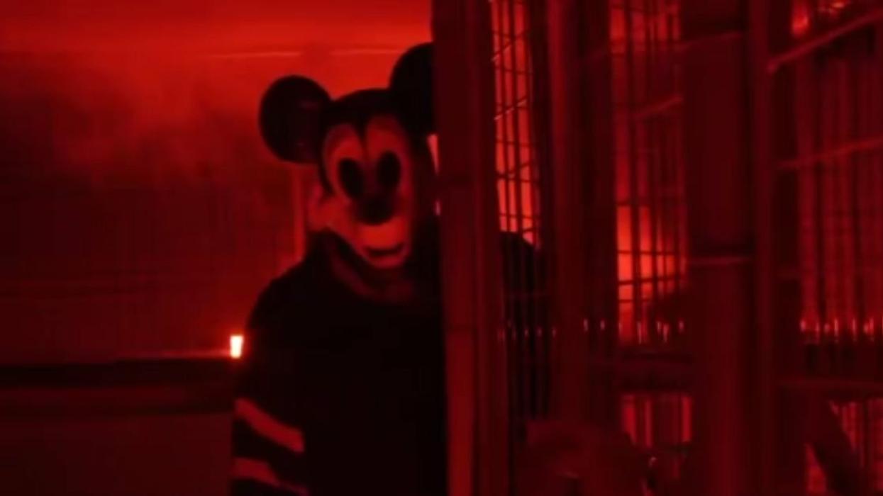 Screenshot from the "Mickey's Mouse Trap" trailer