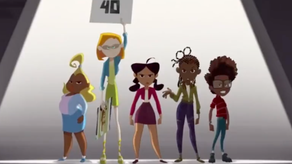Screenshot from the 'The Proud Family: Louder and Prouder'