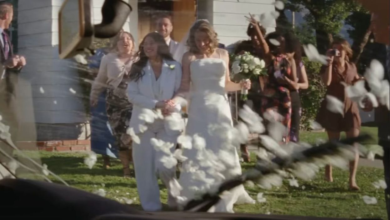 Screenshot from Volkswagen ad