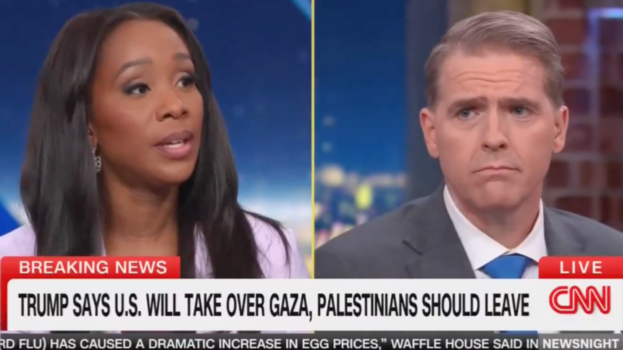 Screenshot of Abby Phillip and Scott Jennings