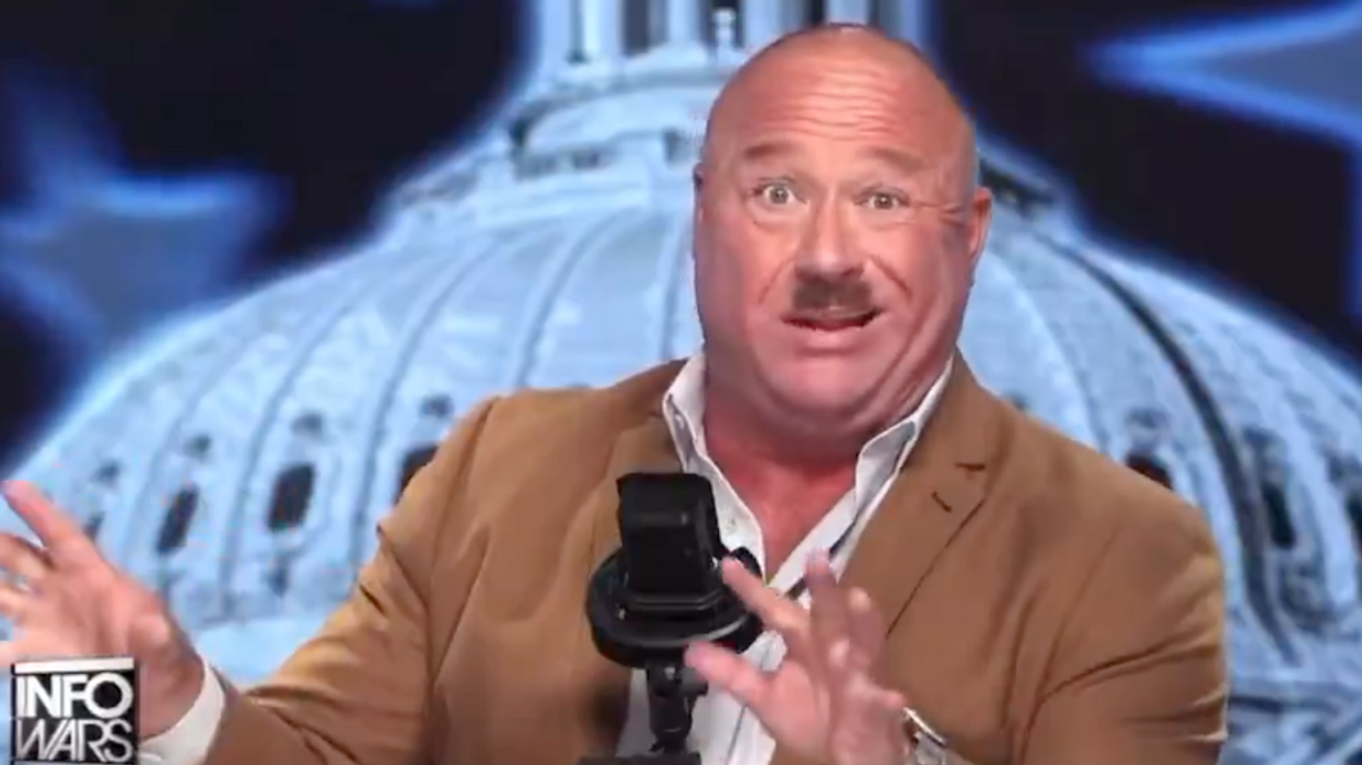 Screenshot of Alex Jones
