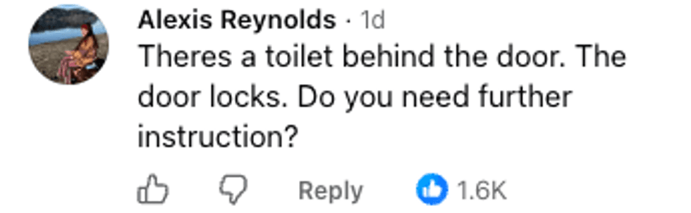 Screenshot of Alexis Reynolds