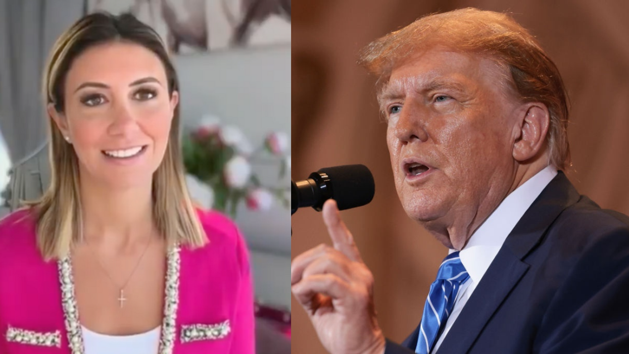 Screenshot of Alina Habba; Donald Trump