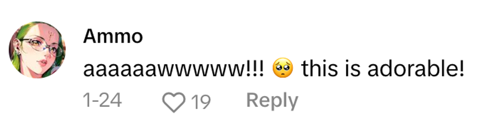 Screenshot of Ammo's post