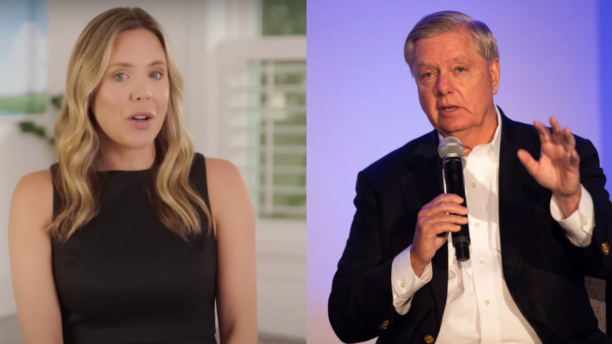 Screenshot of Annie Andrews; Lindsey Graham