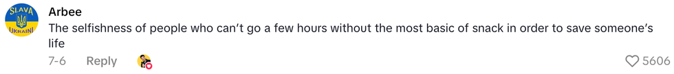 Screenshot of @arbee's post