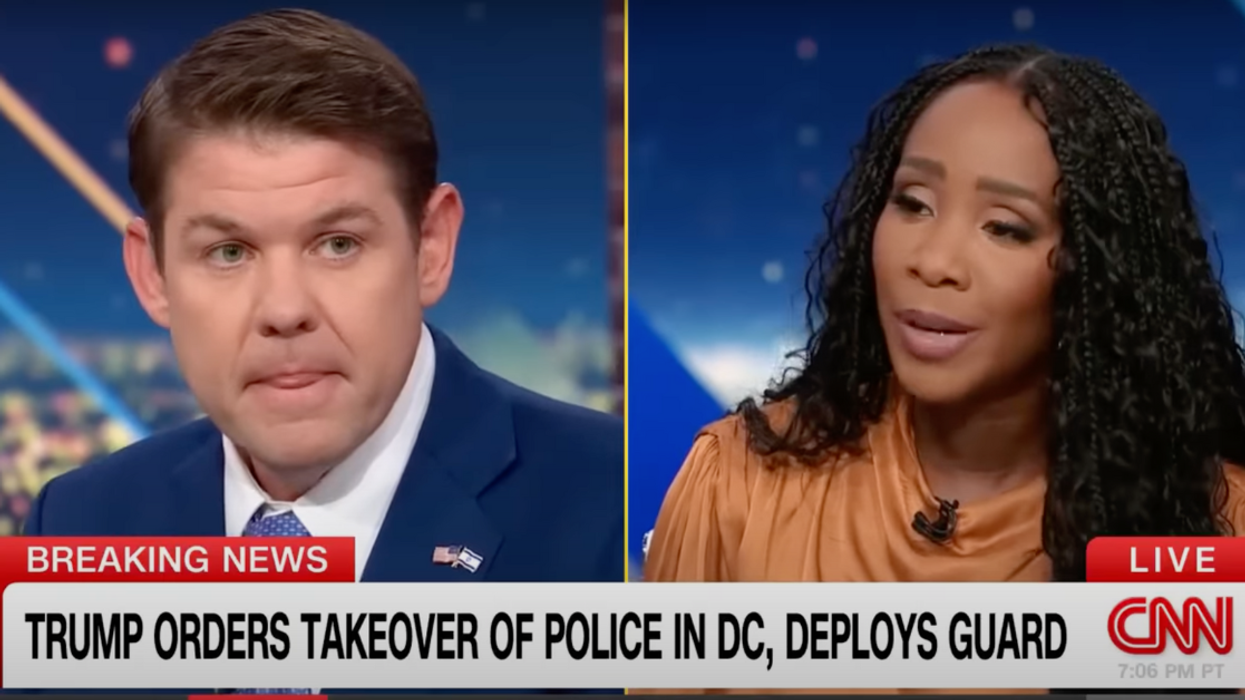 Screenshot of Ben Ferguson and Abby Philip