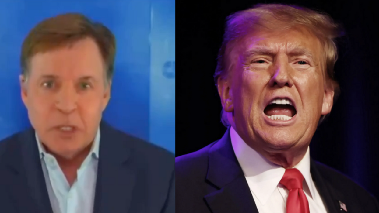 Screenshot of Bob Costa; Donald Trump